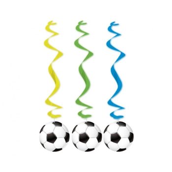 Focis Ball szalag dekoráció 3 db-os szett Focis Ball szalag dekoráció 3 db-os szett