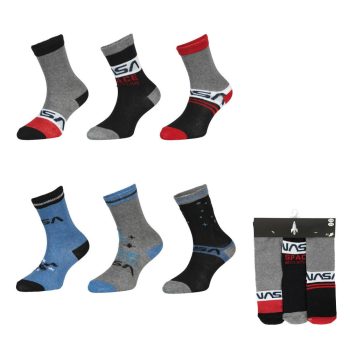 NASA Logo gyerek zokni 23-34 NASA Logo gyerek zokni 23-34