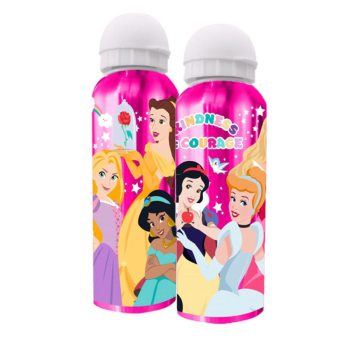 Disney Hercegnők Kindness alumínium kulacs ivókupakkal 500ml   Disney Hercegnők Kindness alumínium kulacs ivókupakkal 500ml