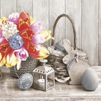 Húsvét Composition szalvéta 20 db-os 33x33 cm Húsvét Composition szalvéta 20 db-os 33x33 cm