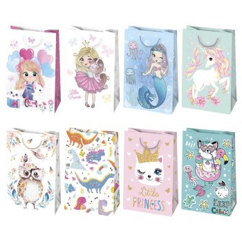 Állatos, Cutie csajos papír ajándéktasak, ajándékzacskó 16x24x7 cm   Állatos, Cutie csajos papír ajándéktasak, ajándékzacskó 16x24x7 cm