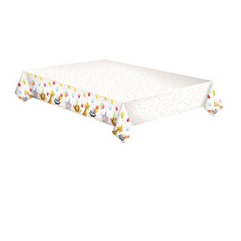 Happy Birthday Star papír asztalterítő 120x180 cm