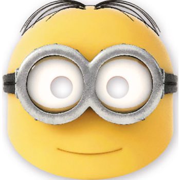 Minyonok The Rise of Gru maszk, álarc 6 db-os Minyonok The Rise of Gru maszk, álarc 6 db-os