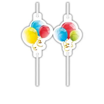 Lufis Sparkling papír szívószál, 4 db-os szett Lufis Sparkling papír szívószál, 4 db-os szett