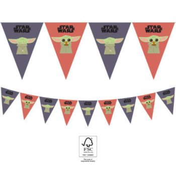 Star Wars The Mandalorian zászlófüzér FSC 2,3 m Star Wars The Mandalorian zászlófüzér FSC 2,3 m