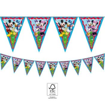 Disney Mickey Rock the House zászlófüzér FSC 2,3 m Disney Mickey Rock the House zászlófüzér FSC 2,3 m