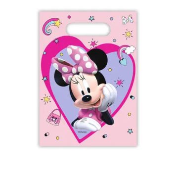 Disney Minnie Junior ajándéktasak, ajándékzacskó 6 db-os   Disney Minnie Junior ajándéktasak, ajándékzacskó 6 db-os