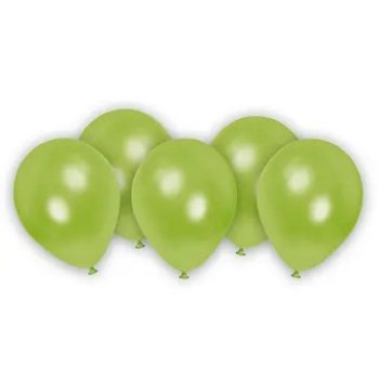 Zöld Metallic Pastel Green léggömb, lufi 8 db-os Zöld Metallic Pastel Green léggömb, lufi 8 db-os