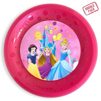 Disney Hercegnők Live Your Story micro prémium műanyag lapostányér 4 db-os szett 21 cm   Disney Hercegnők Live Your Story micro prémium műanyag lapostányér 4 db-os szett 21 cm
