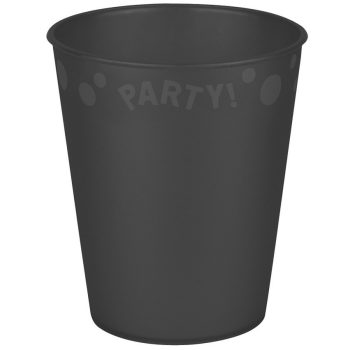Black, Fekete micro prémium műanyag pohár 250 ml Black, Fekete micro prémium műanyag pohár 250 ml