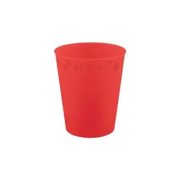 Piros Bright red micro prémium műanyag pohár 250 ml Piros Bright red micro prémium műanyag pohár 250 ml