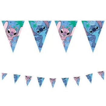 Disney Lilo és Stitch, A csillagkutya Angel zászlófüzér FSC 2,3 m   Disney Lilo és Stitch, A csillagkutya Angel zászlófüzér FSC 2,3 m