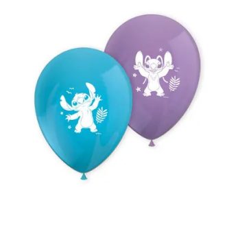 Disney Lilo és Stitch, A csillagkutya Angel léggömb, lufi 8 db-os   Disney Lilo és Stitch, A csillagkutya Angel léggömb, lufi 8 db-os