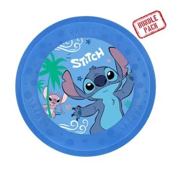 Disney Lilo és Stitch, A csillagkutya Angel micro prémium műanyag lapostányér 4 db-os szett 21 cm   Disney Lilo és Stitch, A csillagkutya Angel micro prémium műanyag lapostányér 4 db-os szett 21 cm
