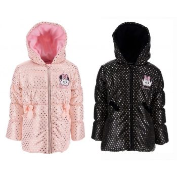 Disney Minnie Heart gyerek bélelt kabát 3 - 8 év / 98 - 128 cm   Disney Minnie Heart gyerek bélelt kabát 3 - 8 év / 98 - 128 cm