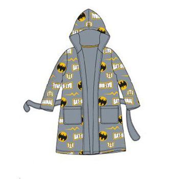 Batman Grey gyerek köntös 4 - 10 év / 104 - 140 cm Batman Grey gyerek köntös 4 - 10 év / 104 - 140 cm