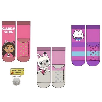 Gabi babaháza Girls gyerek vastag csúszásgátlós zokni 23-34   Gabi babaháza Girls gyerek vastag csúszásgátlós zokni 23-34