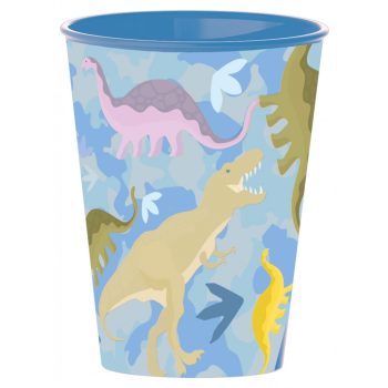 Dinoszaurusz Blue műanyag pohár 260 ml Dinoszaurusz Blue műanyag pohár 260 ml