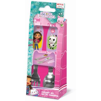 Gabi babaháza Wonderland fém ergo evőeszköz készlet - 2 darabos   Gabi babaháza Wonderland fém ergo evőeszköz készlet - 2 darabos