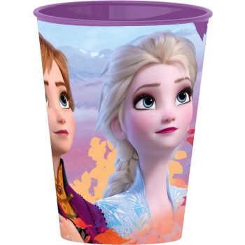 Disney Jégvarázs Purple műanyag pohár 260 ml Disney Jégvarázs Purple műanyag pohár 260 ml
