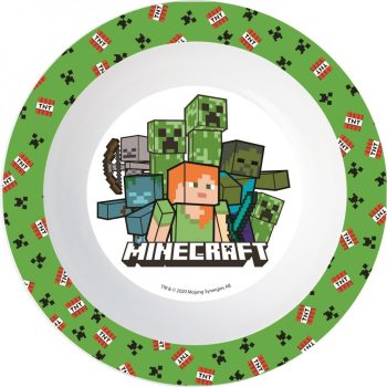 Minecraft Creeper micro mélytányér Minecraft Creeper micro mélytányér