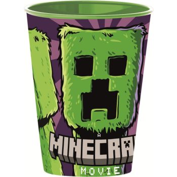 Minecraft The Movie műanyag pohár 260 ml Minecraft The Movie műanyag pohár 260 ml