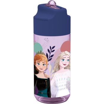 Disney Jégvarázs Journey Hydro műanyag szívószálas kulacs 430 ml   Disney Jégvarázs Journey Hydro műanyag szívószálas kulacs 430 ml