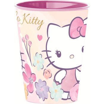 Hello Kitty Cute műanyag pohár 260 ml Hello Kitty Cute műanyag pohár 260 ml