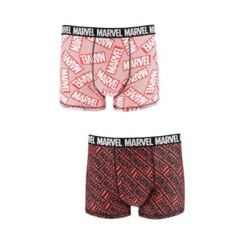 Marvel Red férfi boxeralsó 2 darab/csomag (S-XL)