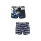 Bosszúállók Captain America Blue férfi boxeralsó 2 darab/csomag (S-XL)