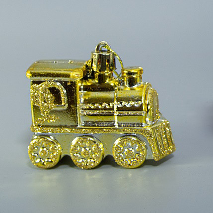 Złoty świąteczny pociąg