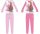 Barbie cotton jersey children's pajamas - pink - 110