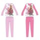 Barbie cotton jersey children's pajamas - pink - 110