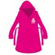 Barbie hooded cotton robe for children - pink - 110-116