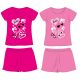 Barbie cotton summer ensemble - T-shirt-shorts set - pink - 104