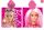 Ponczo Barbie ze 100% bawełny - 55x110 cm
