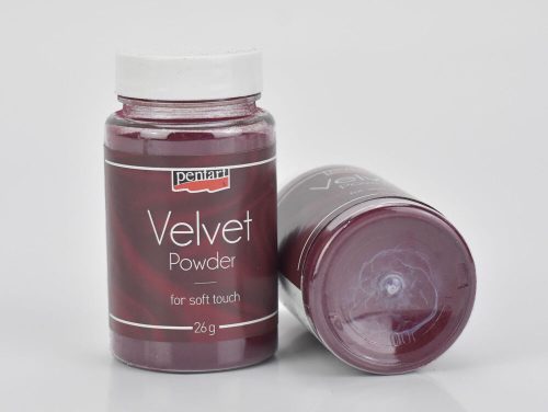 Pc Velvet powder large garnet red 26g