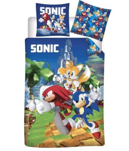 Sonic the Hedgehog Speedy Dreams bed cover 140×200 cm, 70×90 cm