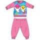 Baby Shark winter thick baby pajamas - cotton flannel pajamas - pink - 86