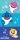 Ręcznik plażowy dla dzieci Baby Shark - 70x140 - średni błękit