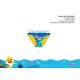 Baby Shark bath bottom for boys - yellow - 104