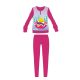 Piżama dziecięca Baby Shark dla dziewczinek - piżama bawełniana z jerseyu - roża - 104