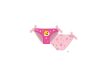 Pantaloni de costume de baie pentru bebelusi Baby Shark pentru fetite - roz ouchter - 92