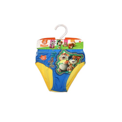 44 Csacska cat bath bottom for boys - yellow - 116