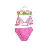 44 Csacska cat two-piece swimsuit for little girls - with triangle top - pink - 110