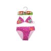 44 Csacska cat two-piece swimsuit for little girls - with triangle top - light pink - 104