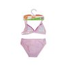 44 Csacska cat two-piece swimsuit for little girls - with triangle top - light pink - 104