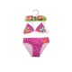 44 Csacska cat two-piece swimsuit for little girls - with triangle top - light pink - 98