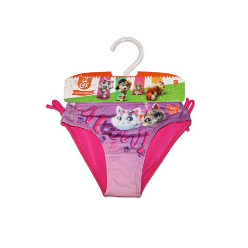 44 Csacska cat swimsuit bottoms for little girls - pink - 104