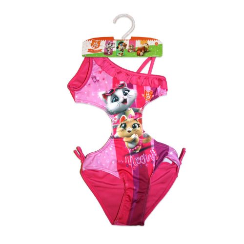 44 Cat trikini for little girls - pink - 104